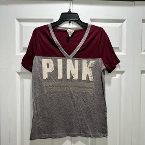 Pink sequin T-shirt